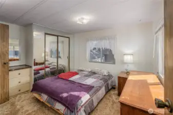 Primary Bedroom with large closet