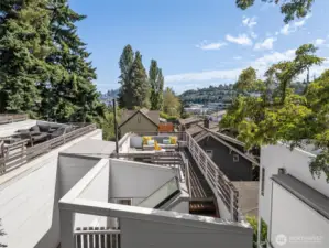 Now for some Views from the rooftop deck.