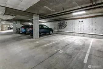 Deeded parking space