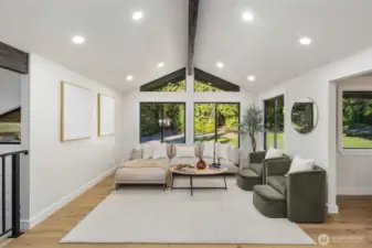 Family Room off of Entry