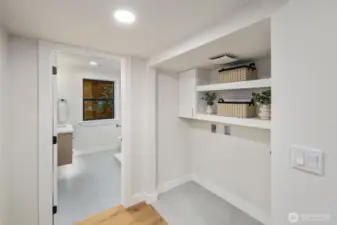 Downstairs Laundry