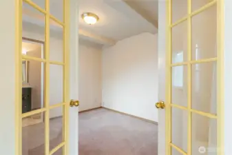 office/den off the front
