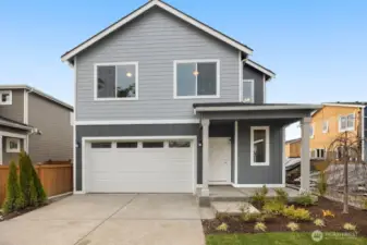 Photographs are for illustrative purposes only. Features, finishes, interior/exterior colors, landscaping and floorplan shown may vary from actual homes built.