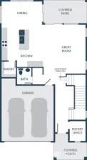 Photographs are for illustrative purposes only. Features, finishes, interior/exterior colors, landscaping and floorplan shown may vary from actual homes built.