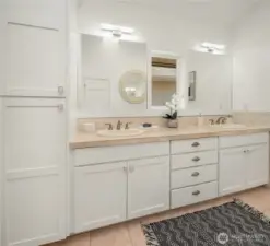 Primary en-suite bathroom.