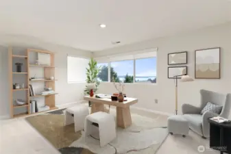 Second bedroom on second level perfect for guest room or office!