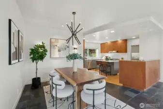 Elegant dining room
