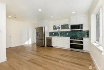 View of kitchen from Living room