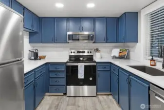 Updated kitchen with Updgraded appliances throughout