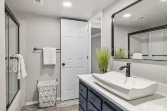 Updated bathroom