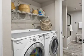 Laundry area