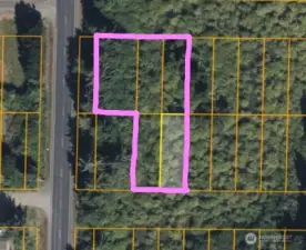Property Lines not to scale. Buyer will verify.