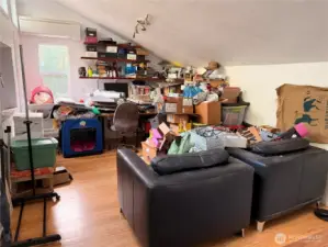 Spacious second-floor den