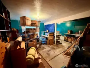 Expansive basement offering excellent potential for added living space.