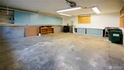 Garage inside.