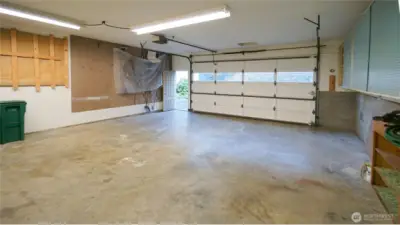 Garage inside.