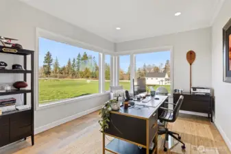 Office/Den with Stunning Mountain Views