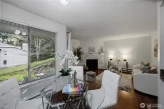 looking northeast out of window