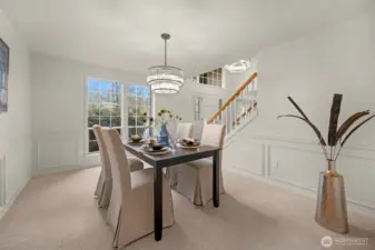 Formal dining room