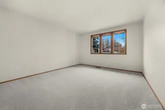 There are three spacious secondary bedrooms.