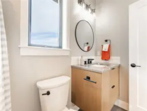 3rd full bath upstairs