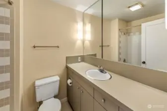 First bathroom