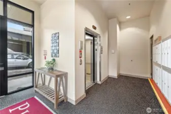 Main Lobby with Elevator