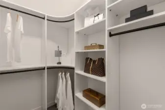 Primary Walk In Closet.
