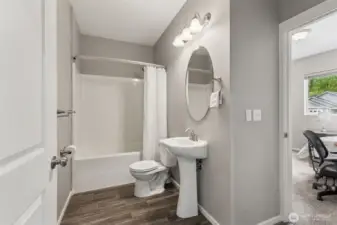 Second primary bath