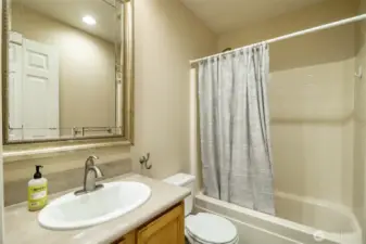 Hall bath.