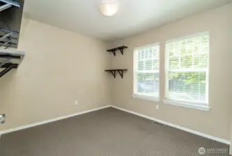 Secondary bedroom, front facing