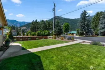 views from the front yard.