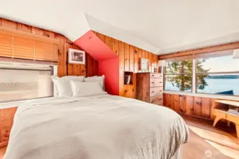 This upper room is feels like the ultimate peaceful retreat!