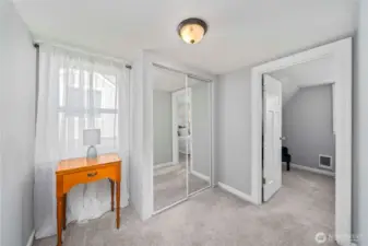 More space in the upstairs hallway