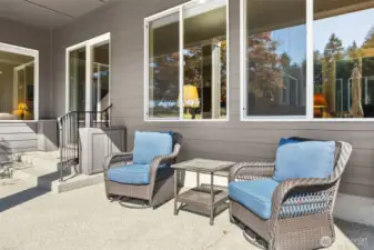 Covered patio