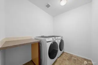 Laundry room upstairs