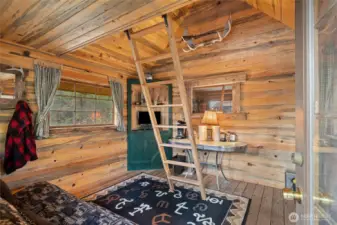 This is the "green" cabin.