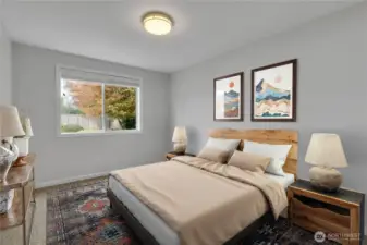 Virtually Staged Bedroom #3