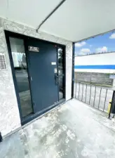 Secure lobby entrance