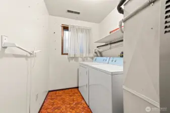 Laundry room downstairs.
