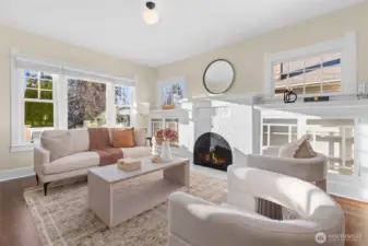 Stunning natural light throughout the main floor (home faces west).