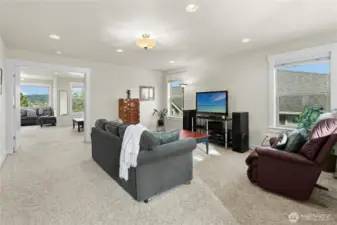 Upper level bonus room. What could you do with all this space?