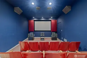 Theater seats are from the historic Lincoln Theater