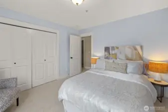 Second level laundry room