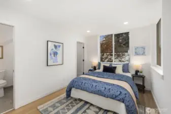 Photos from the model home next door.