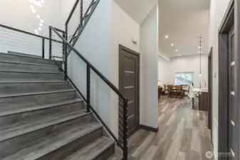Access to under stair storage
