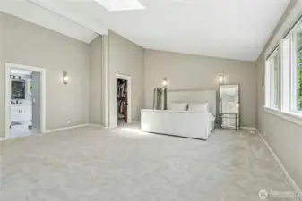 Owner Suite is MASSIVE with room for a full sitting area!