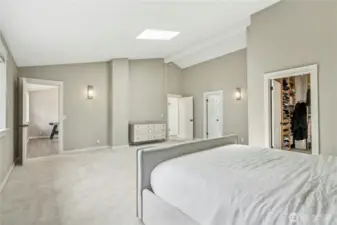 Owner Suite with huge walk-in closet and incredible attached bathroom