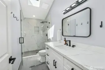 Hallway bathroom upstairs