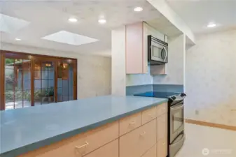 open to living room